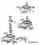 Sump BasesRight Angle Dr Diagram and Parts List for 110782-0051-01  Briggs and Stratton Engine